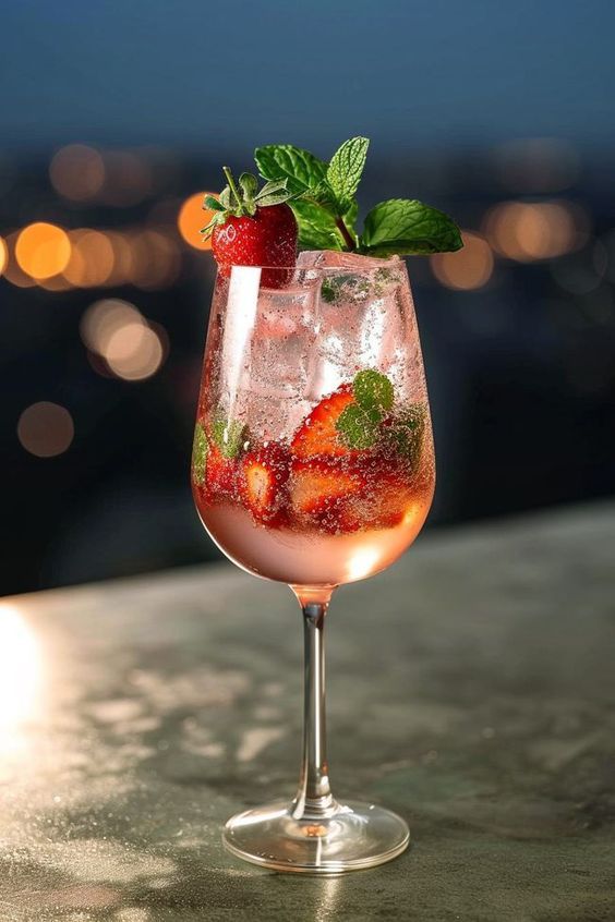 The Strawberry Mojito